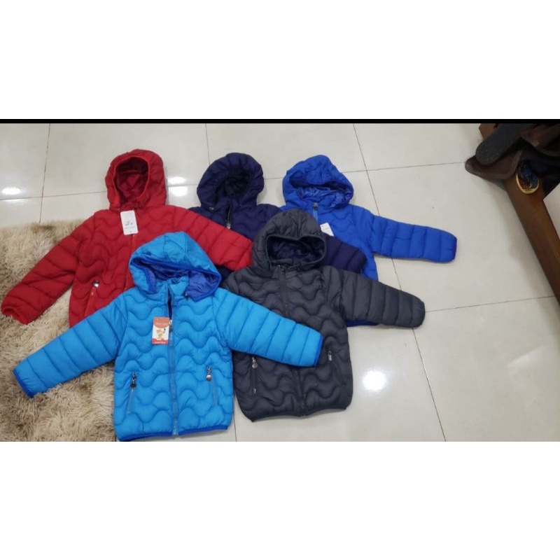 Jaqueta puffer best sale infantil menino