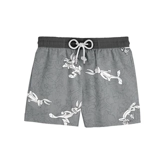 Short Bermuda Praia Masculina Pernalonga Desenho Fluxo Geek REF 283