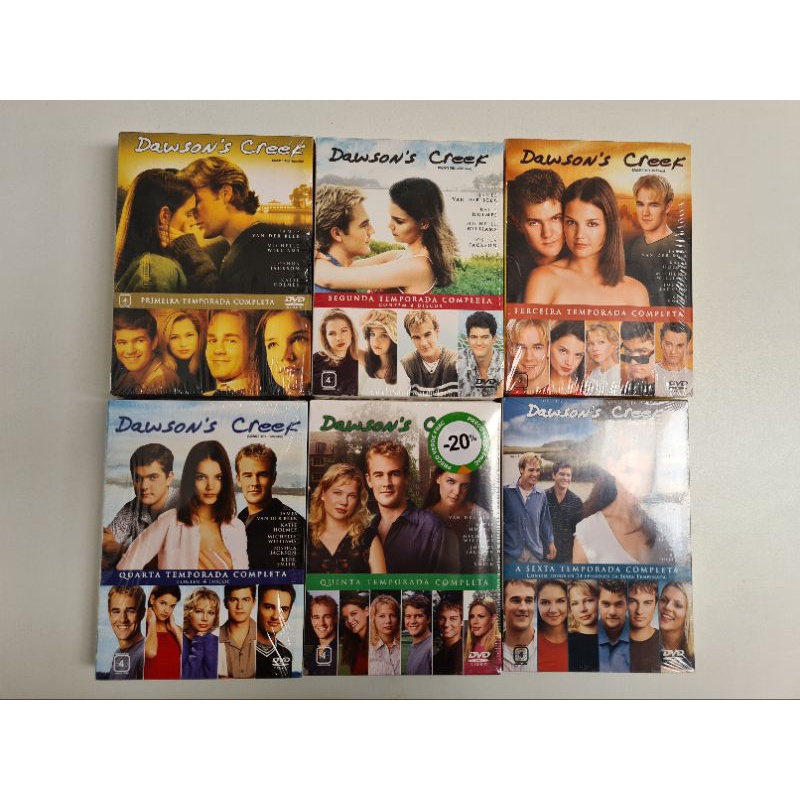 DVD DAWSON'S CREEK Coleção Completa 1ª A 6ª Temporada (original