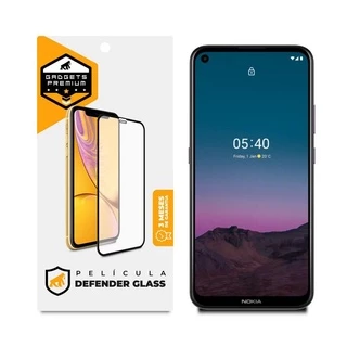 Película Defender Glass para Nokia 5.4 - Preta - Gshield