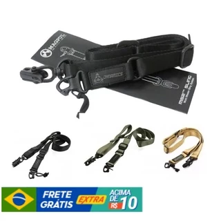 Magpul Ms2 Bandoleira Tática 1 E 2 Pontos Preta Verde e Tan