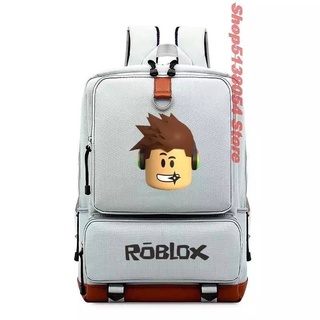 Conjunto-De-Mochila-Escolar-E-Lancheira-Para-Estudantes-Roblox-Desenho-Animado-Crianças-Pacote-Kit-Livro-De-Almoço-Traseiro  - Escorrega o Preço