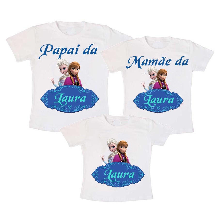 Camisetas best sale personalizadas frozen