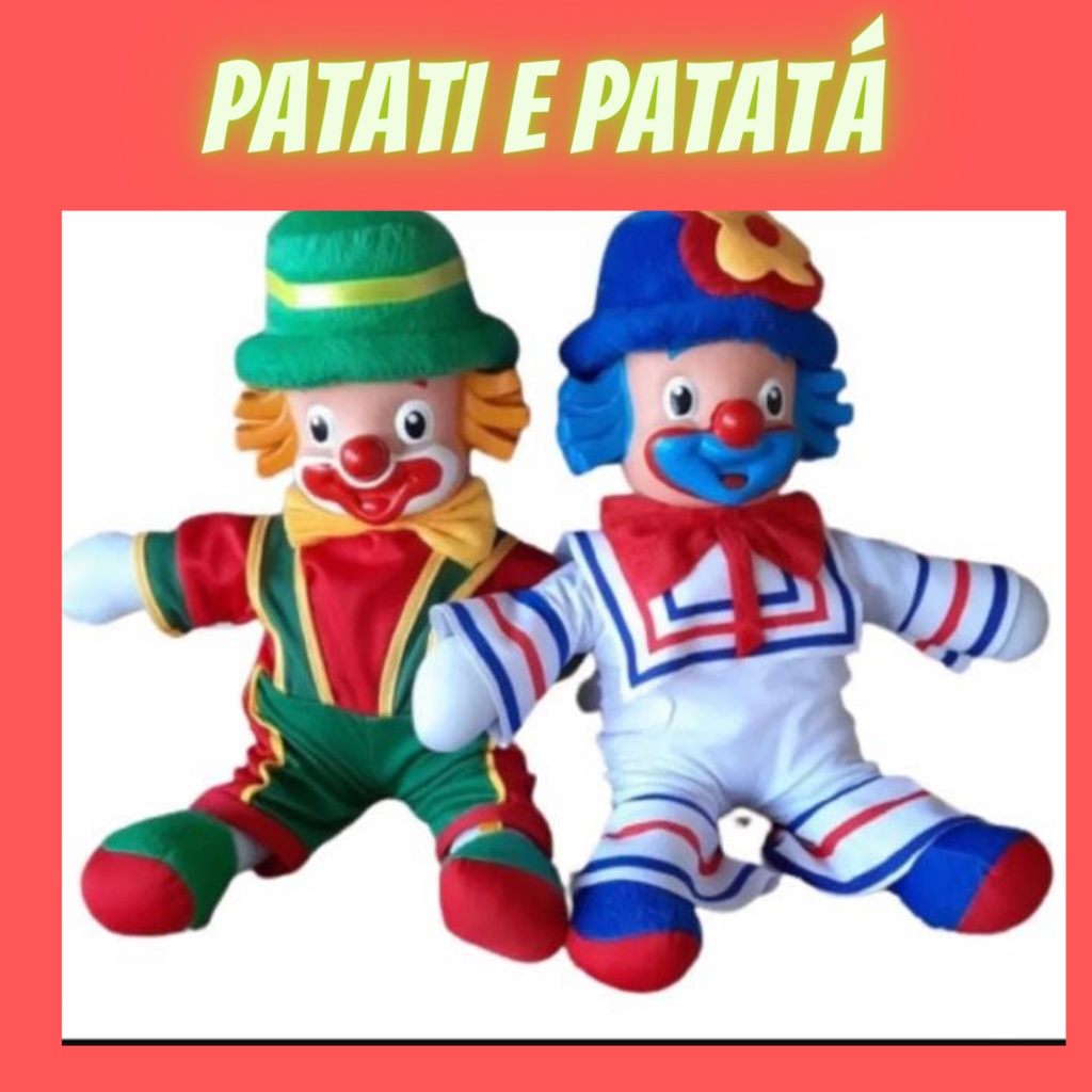 Pelúcia Patati e Patatá | Shopee Brasil