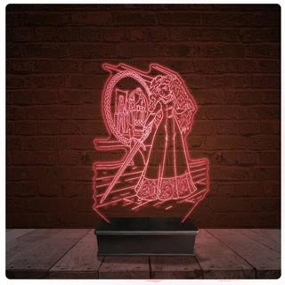 Abajur Luminária Acrílico Led - Valente Disney