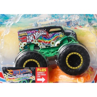 Monster Trucks Hot Wheels Roda-Livre Escala 1:64 - Battitude