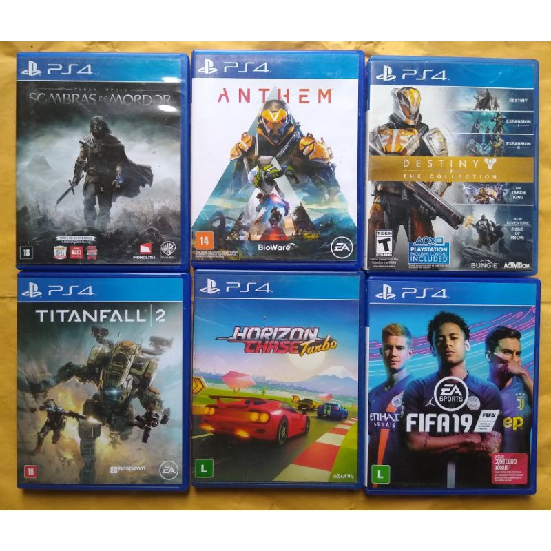 Jogos PS4 Mídia Física Novos e Usados Originais - Em perfeito