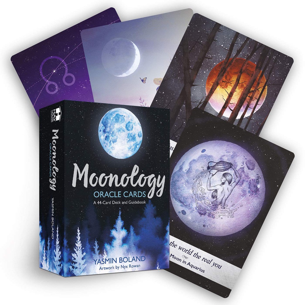 Moonology Jogo De Cartas De Tarote/Mantegia Para Destino/Divação/Entrete/Festas