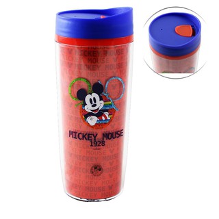 Copo Para Viagem com Tampa 500 ml Mickey comemoração aos 90 Anos de Magia Disney Silhueta Original