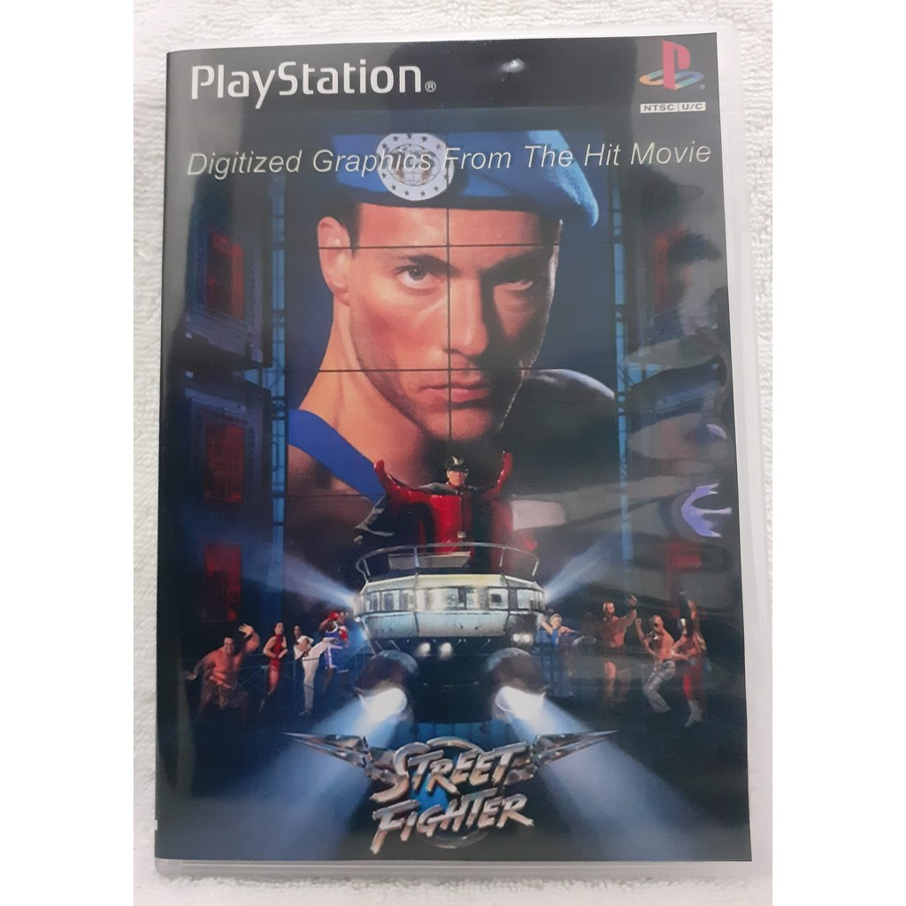 4 jogos street fighter ps1