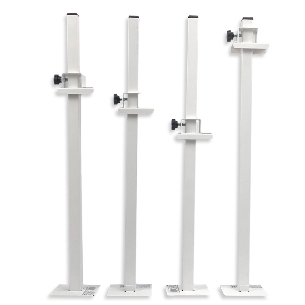 Kit 4 Suporte Para Régua de Aço P/ Pedreiro Azulejista Para Assentar Revestimento, Azulejo e Porcelanato na Parede
