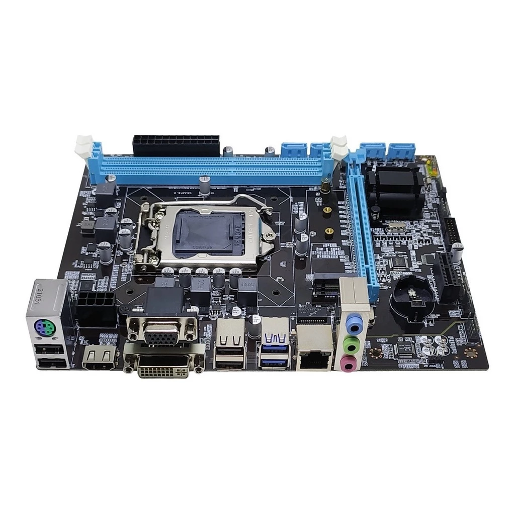 Placa Mãe 1155 B75 Ddr3 I3/i5/i7 16gb Hdmi Dvi Vga Gigabit
