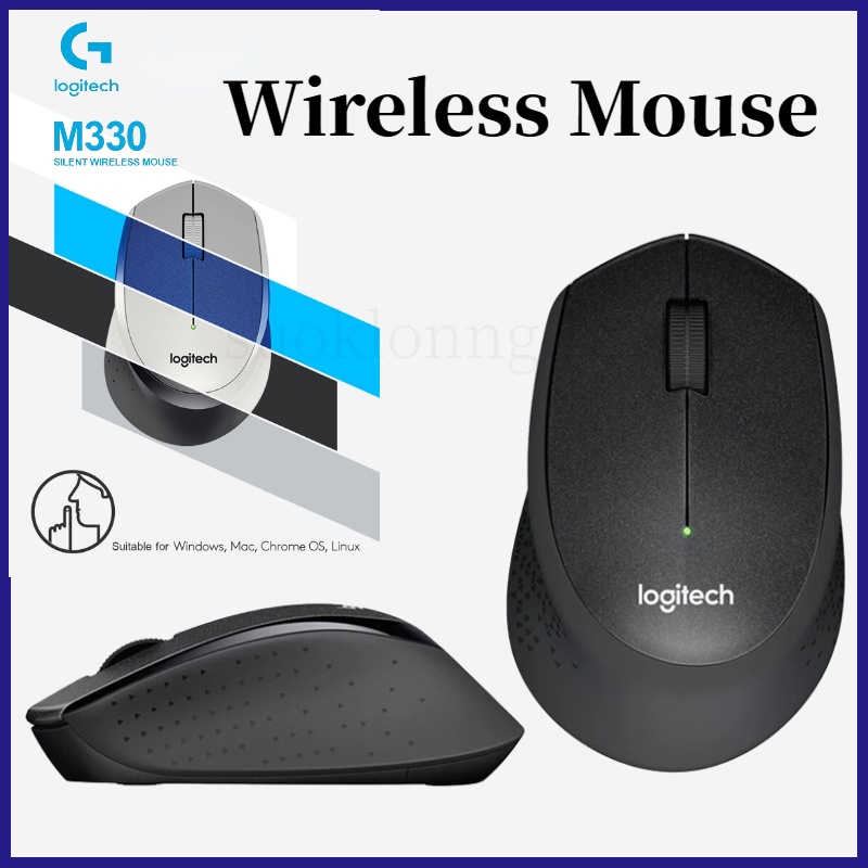 Mouse Sem Fio Logitech M330 Silencioso mouse