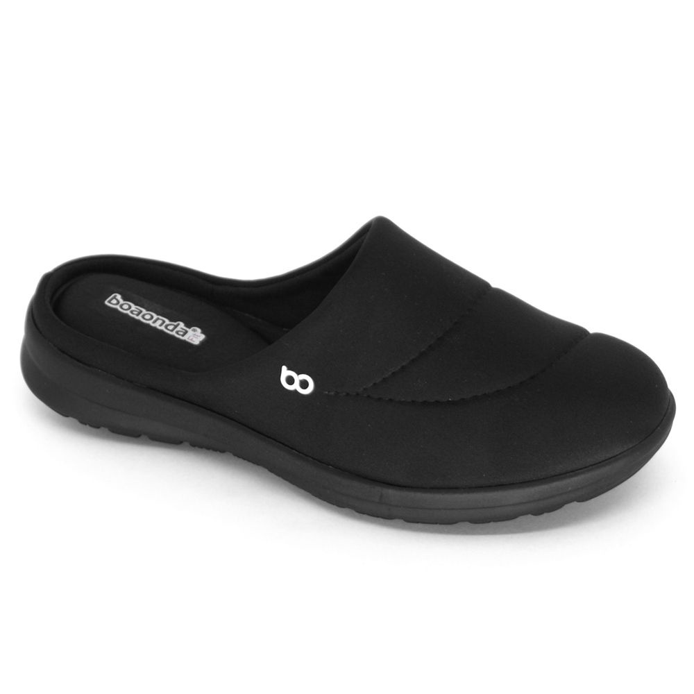 Mule Feminino Boa Onda Fit Fresh Preto | Shopee Brasil