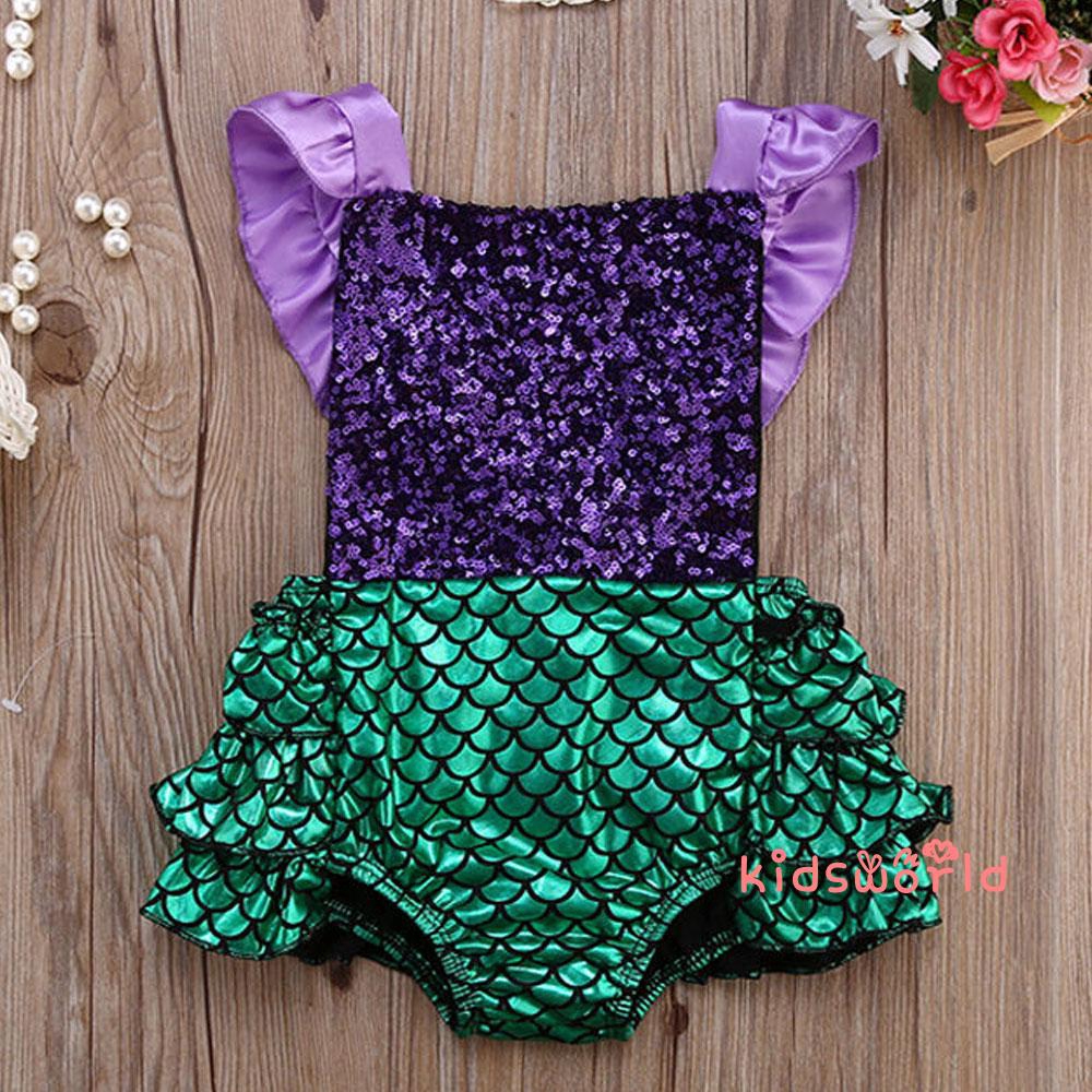 Roupa pequena sereia bebe