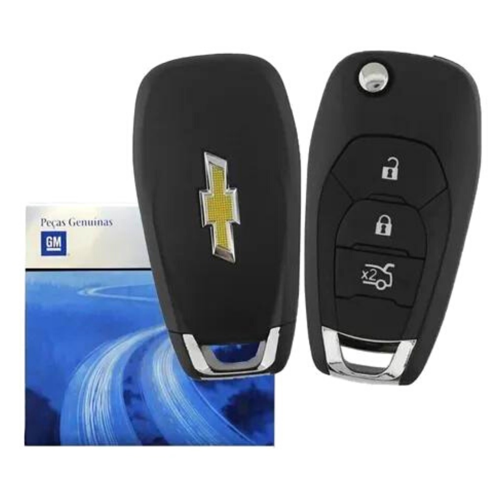 Chave Canivete Carcaça Onix 2018 2019 2020 2021 3 Botões GM | Shopee Brasil