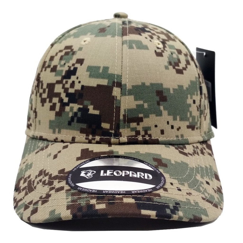 Boné Camuflado Aba Curva Leopard | Shopee Brasil
