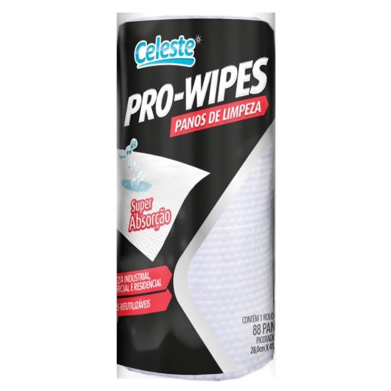 Bobina Multiuso Pro-Wipes 88 Folhas | Shopee Brasil