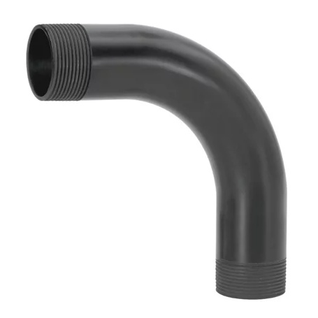 Curva pvc 3/4 Polegada 90graus Preta