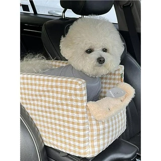 Assento Elevatório Para Cão E Gato , Com Cinto De Segurança De Proteção Almofada Macia
