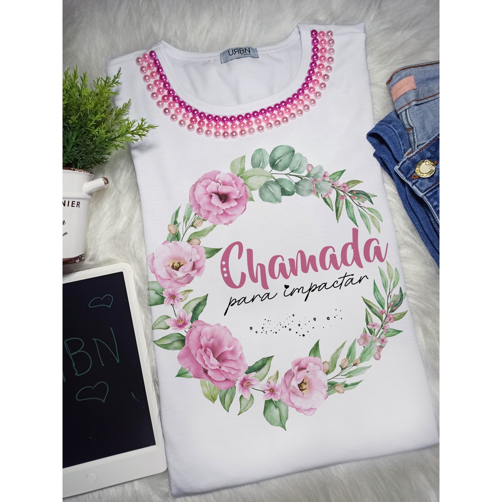 Blusas com hot sale escritas evangelicas