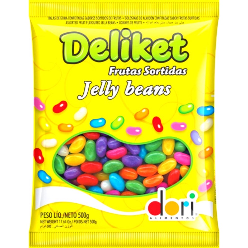 Jelly Beans Frutas. Pacote com 500g Shopee Brasil
