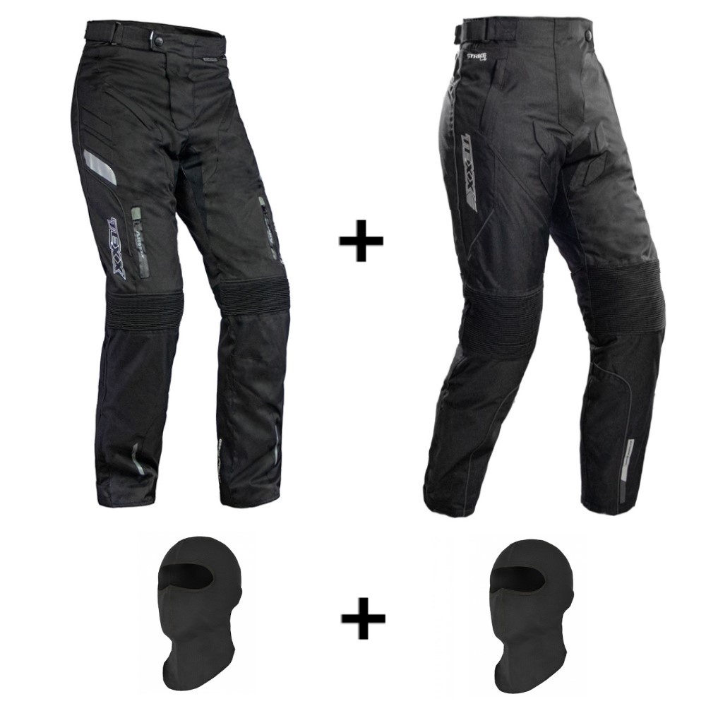 Kit Conjunto Calca Texx Strike Casal Motoqueiro Impermeavel | Shopee Brasil