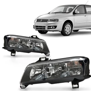 Farol Stilo 2008 2009 2010 2011 2012 Foco Duplo Máscara Negra