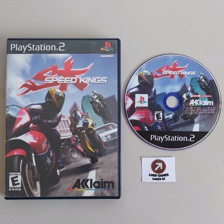 Jeu PS2 Speed Kings – Complet Avec Boîtier Et Instructions, Bon état