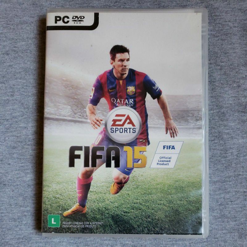 FIFA 15 jogo original pc dvd completo key usada - Desconto no Preço