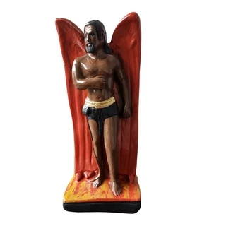 Imagem Exu Morcego 20 cm Escultura
