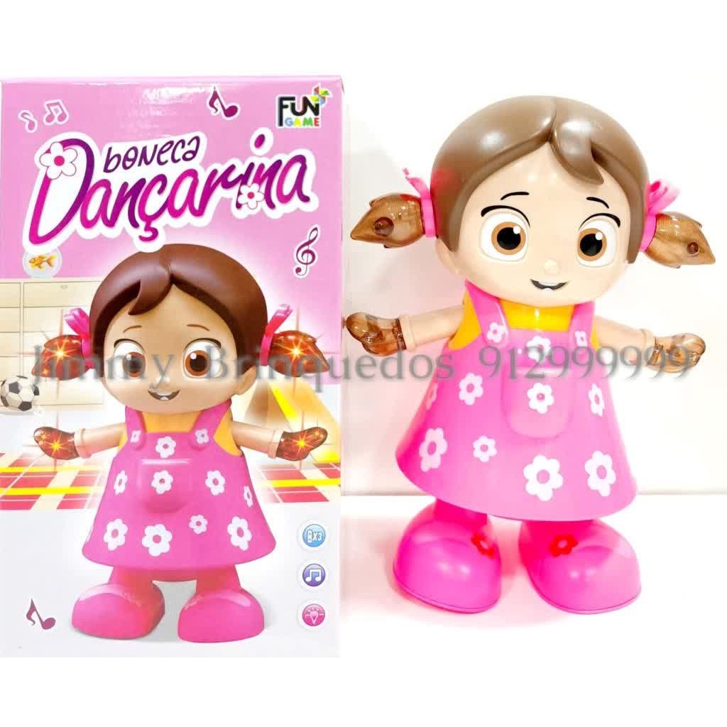 Boneca Sofia Patinete – Dançante com luz e musica 28 Centímetros