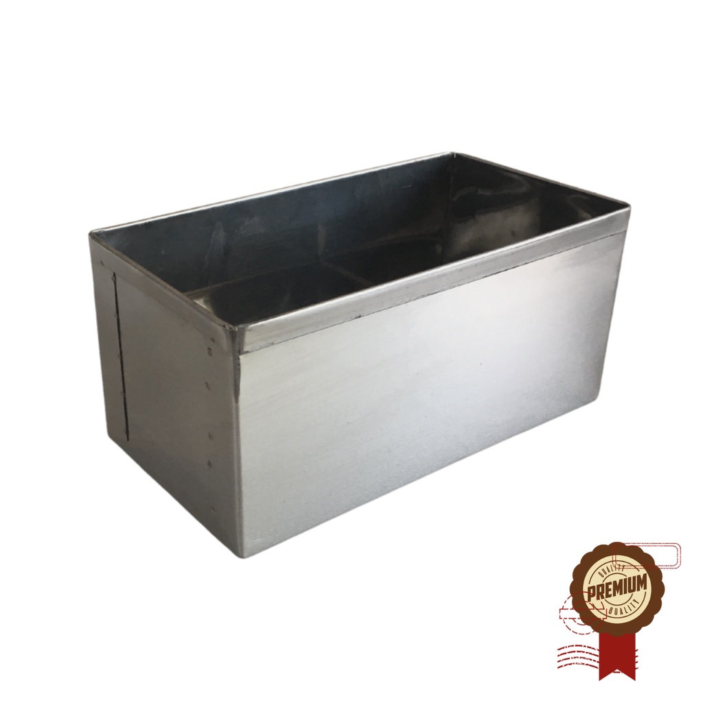 Forma Baby Para Pão De Forma Em Inox - 18x10x10cm