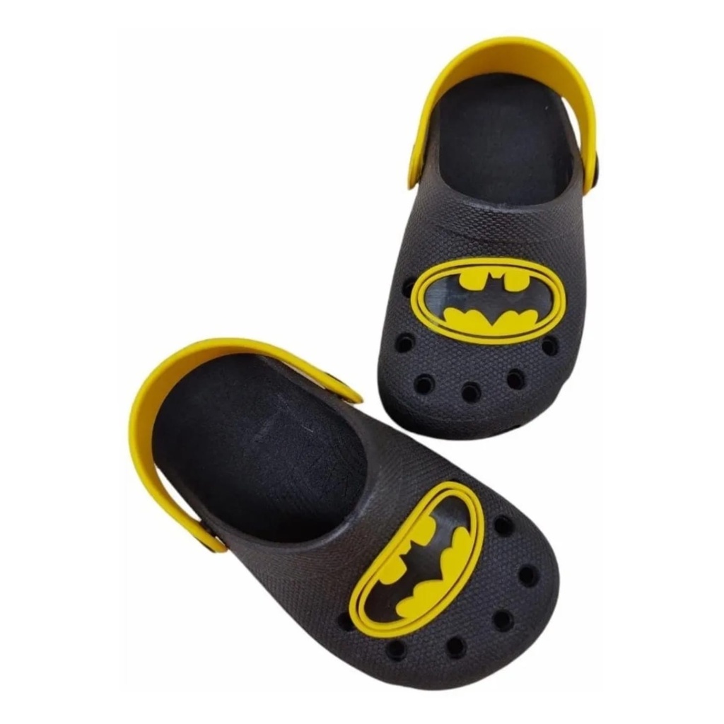 Babuche Infantil Menino Batman Macio e Leve Lançamento Chinelo Papete ...