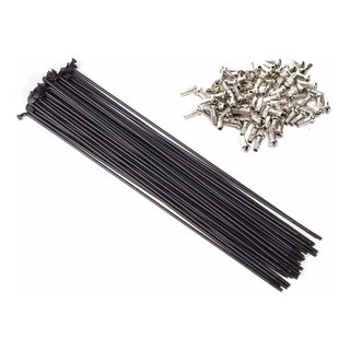 KIT 72 Raios e Niples Para aro 26