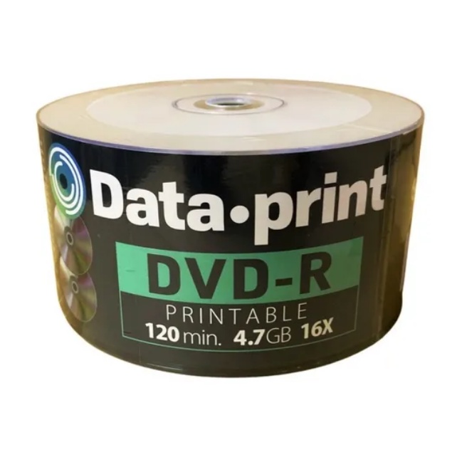Midia dvd Data Print Printable 50 uni . | Shopee Brasil