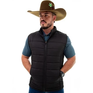 Colete Country Masculino Puffer Rodeio Direto da Fábrica