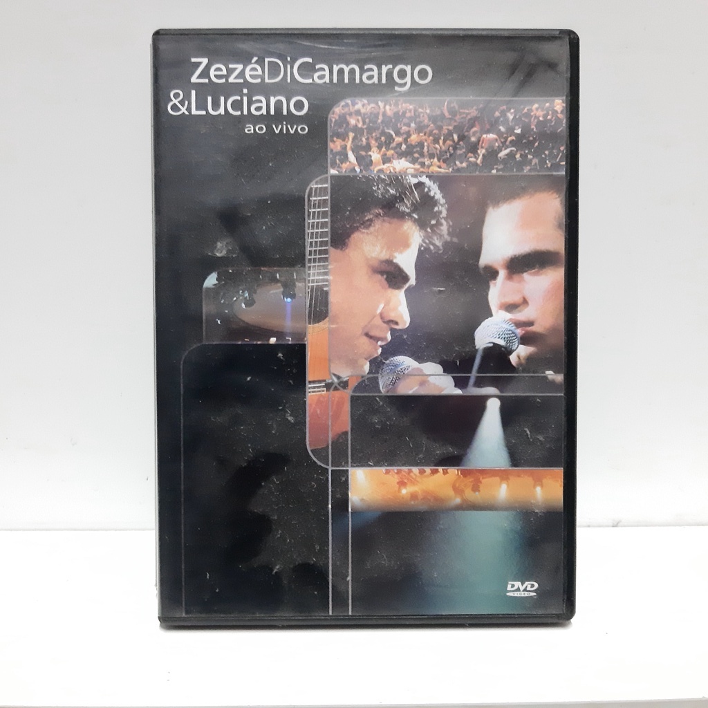 DVD Zezé Di Camargo e Luciano Ao Vivo (ponta de estoque) | Shopee Brasil
