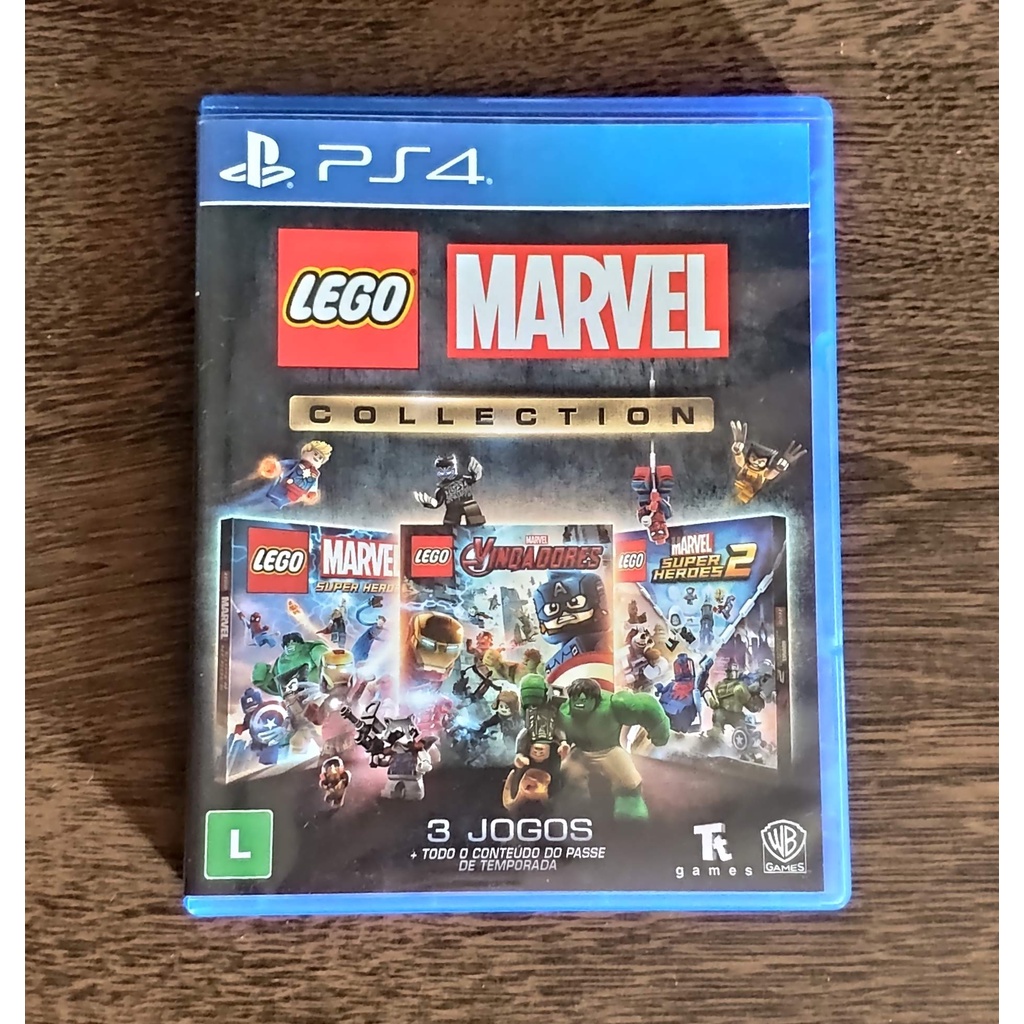 Lego Marvel Collection 3 Jogos - PS4 - Game Games - Loja de Games Online