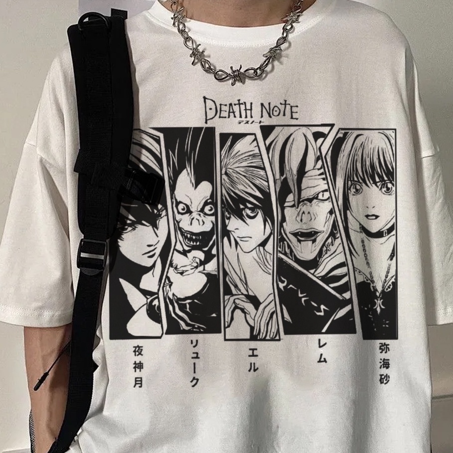 Camiseta Camisa Animes Mangá Death Note Kira L otaku 230