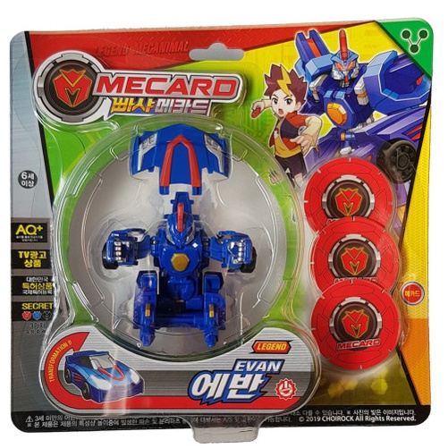 Bbasha Mecard embora transformer de Figura brinquedo de TV