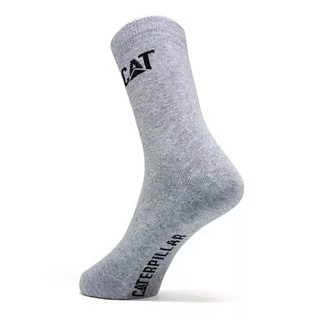 Kit 3 pares de Meias Caterpillar, 70% algodão, poliamida e elastano, qualidade e conforto
