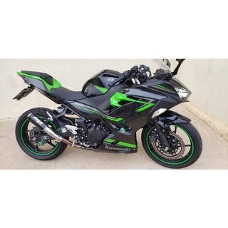 Ponteira Esportiva Ninja 400 Kawasaki Escapamento Hp Pro