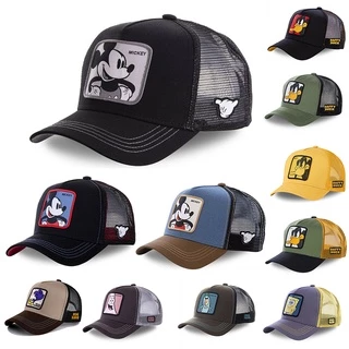Disney Dos Desenhos Animados Pato daffy mickey mous Bob Esponja Bordado topi lelaki Boné De Beisebol Das Mulheres Snapback Caps