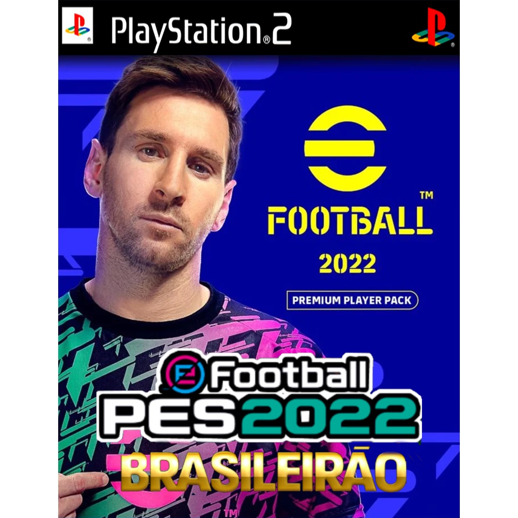 PES 2022 PS2 eFootball 2022 PS2 ISO  COM BRASILEIRÃO SERIE A e B ✓👍 