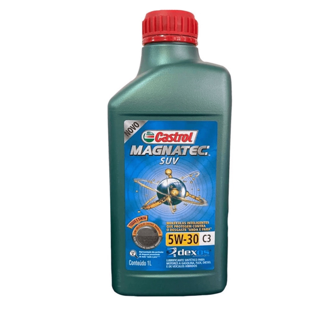 Oleo de Motor Castrol Magnatec 5w30 SUV C3 Gm dexos 2 1lt | Shopee Brasil