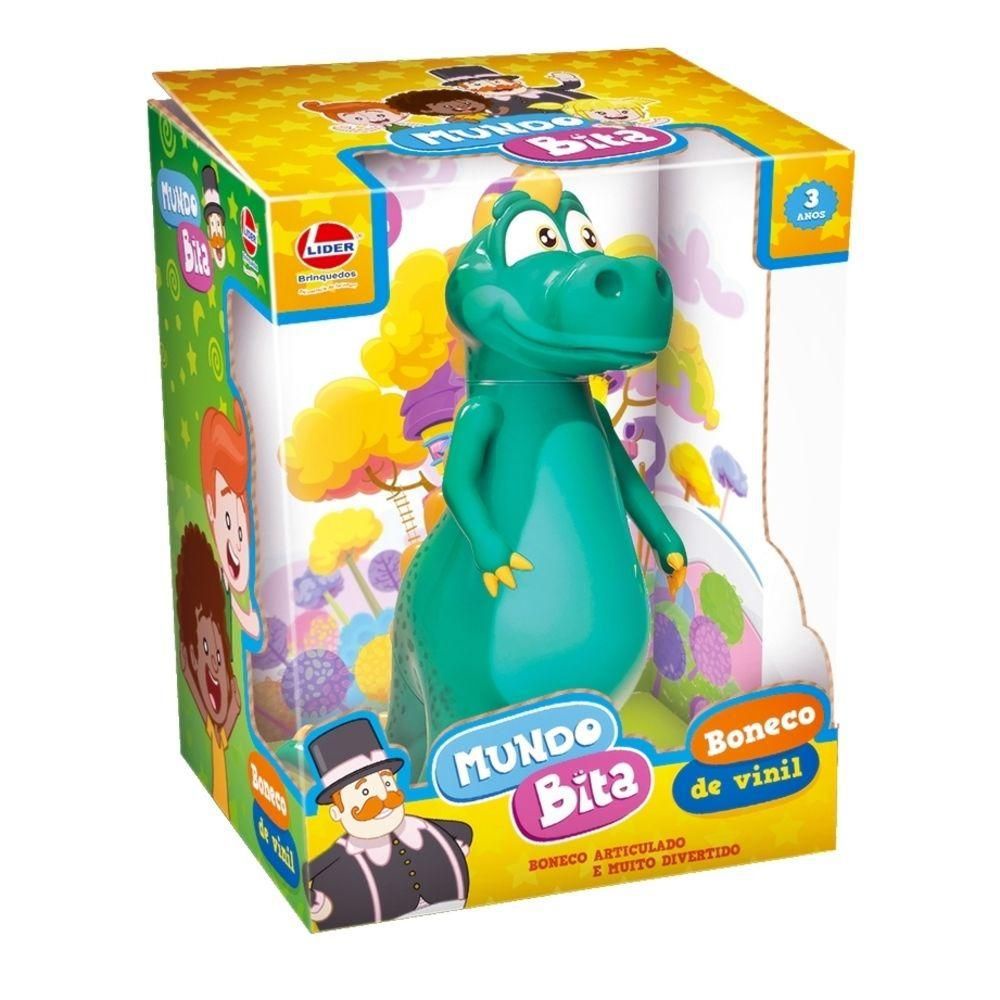 Boneco de Vinil - Mundo Bita - Dinossauro - Lider