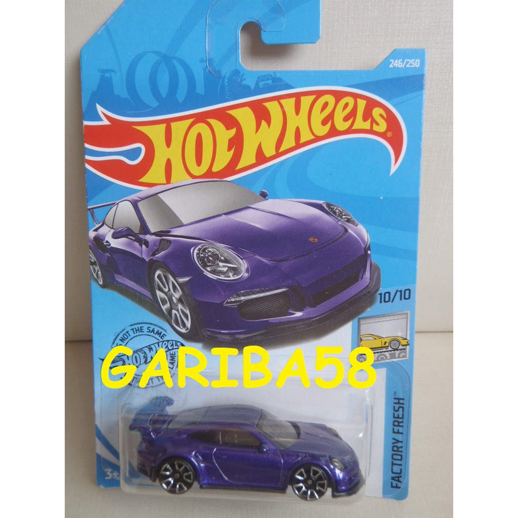 HOT WHEELS PORSCHE 911 Gt3 RS 2019 FACTORY FRESH GARIBA58 | Shopee