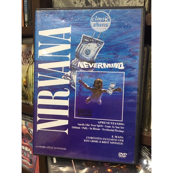 DVD NIRVANA NEVERMIND | Shopee Brasil