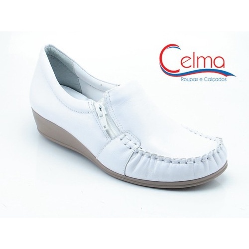 Sapato branco hot sale enfermagem usaflex